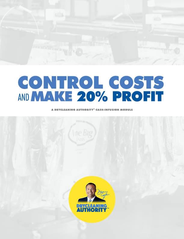 Control Costs and Make 20% Profit
